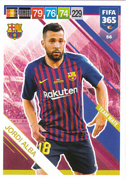 Jordi Alba FC Barcelona 2019 FIFA 365 #56